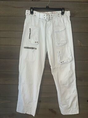 PETE & GRETA JOHNNY WAS Cargo Pants with Utility Pockets